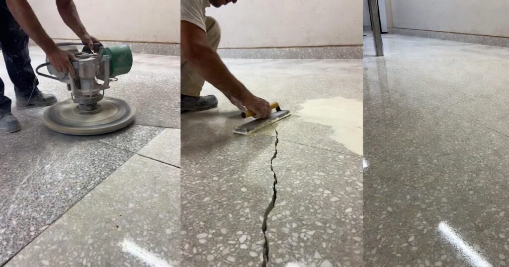 שיפוץ רצפת טרצו